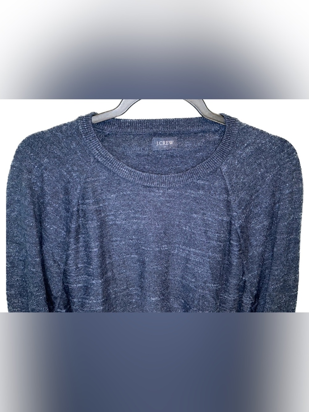 J Crew Men’s XL Long Sleeve Navy Blue